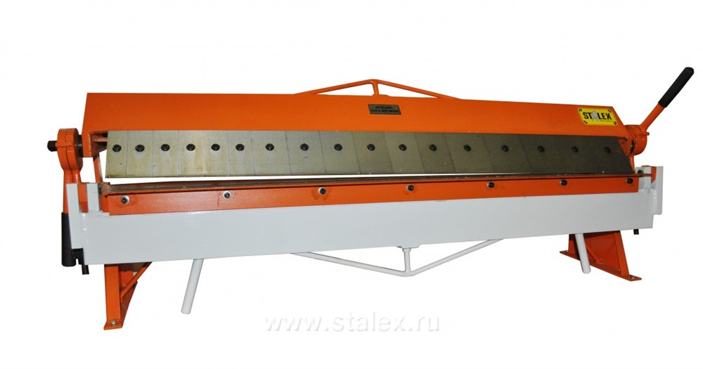 Фото 46 - Станок листогибочный ручной сегментный  STALEX W1.5x1260A.