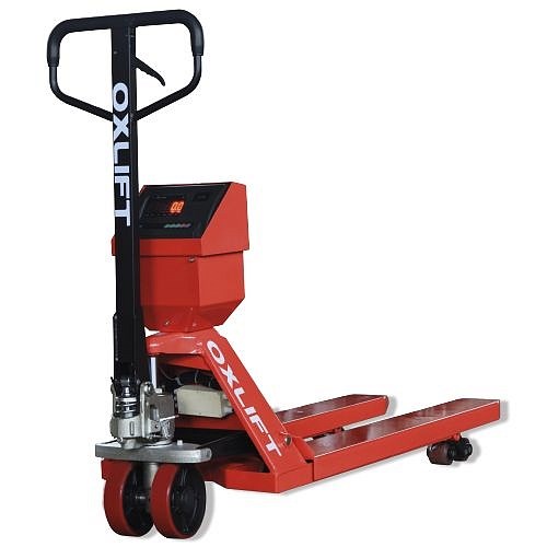 Фото 20 - Гидравлическая Тележка с Весами OX 25-Scale OXLIFT 2500 кг.