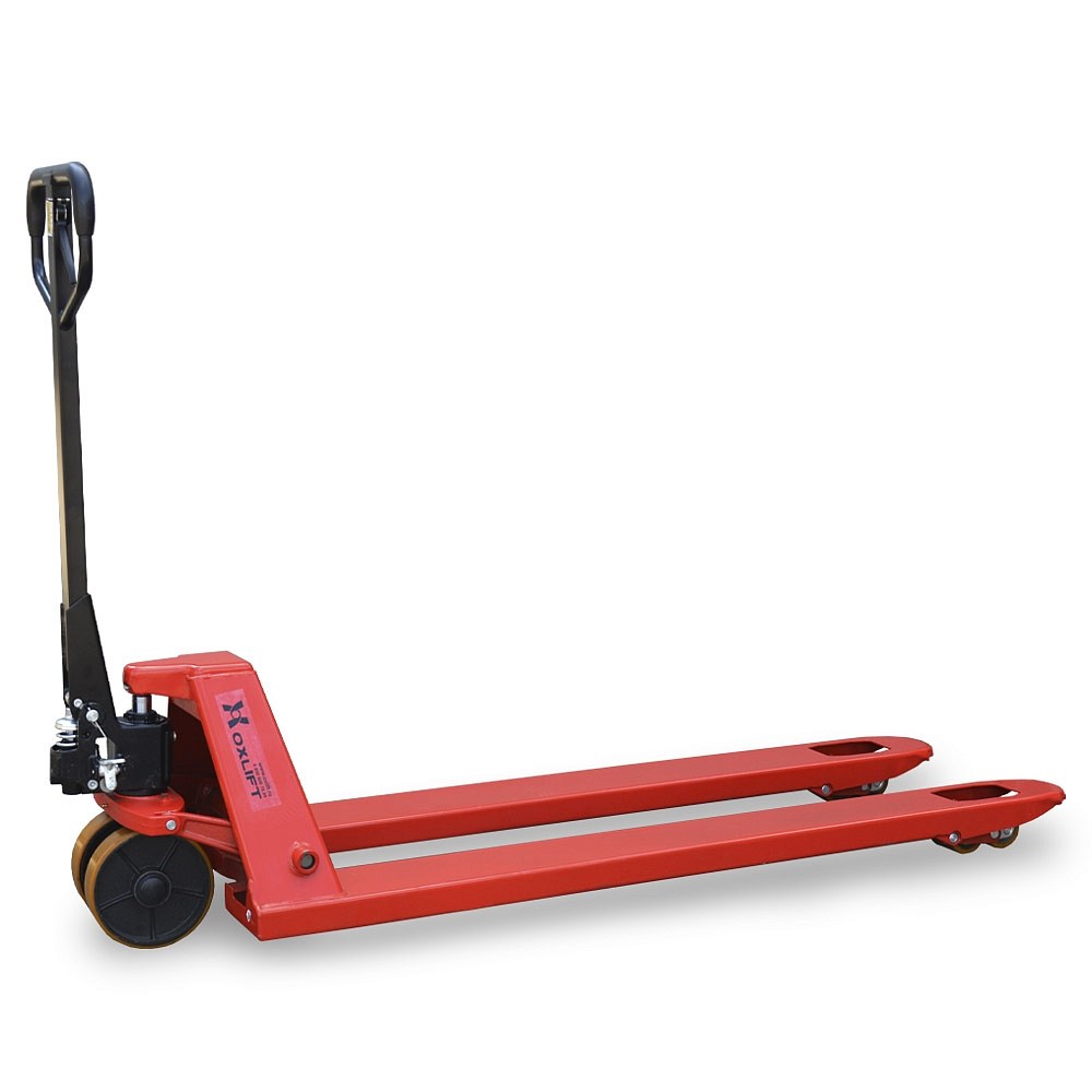 Фото 23 - Длинная тележка OX20-PU150 OXLIFT 1,5 м 2000 кг.