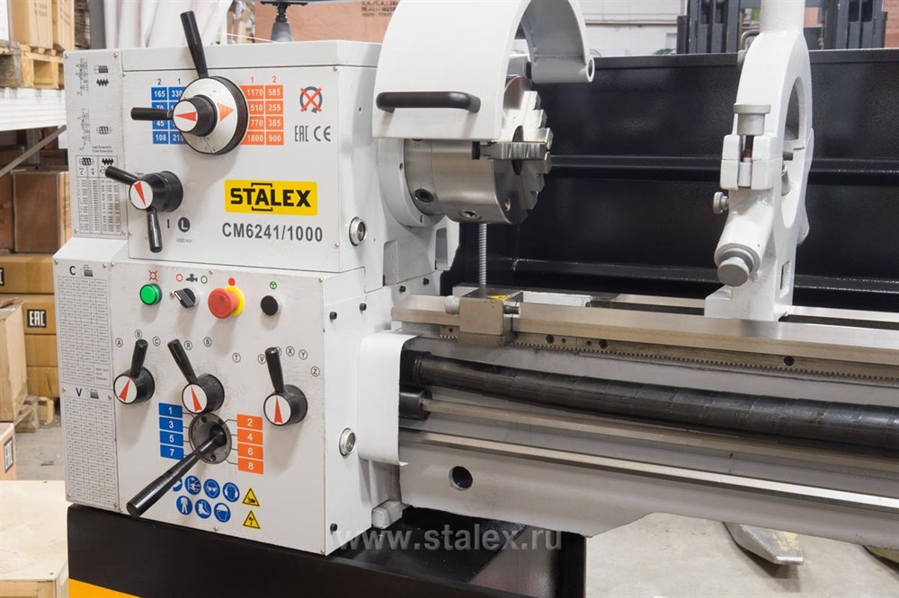 Фото 44 - Токарно-винторезный станок STALEX CM6241/1000.