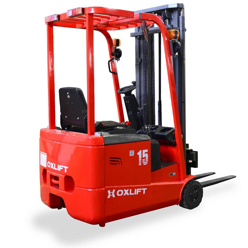 Фото 28 - Мини Электропогрузчик OXLIFT MPX15 h3 4500 мм с боковым смещением каретки.