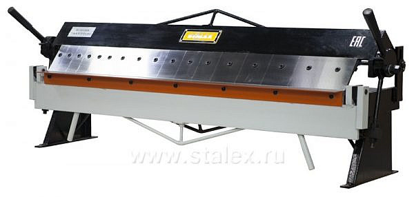 Фото 44 - Станок листогибочный ручной сегментный  STALEX W1.5x1260A.