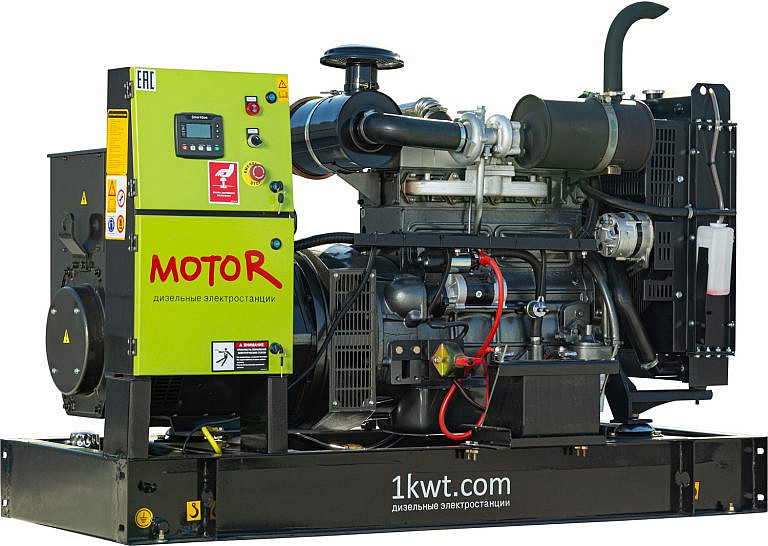 Фото 5 - АД60-Т400 дизельный генератор Motor 60 кВт Открытая на двигателе RICARDO / N4105ZLD.