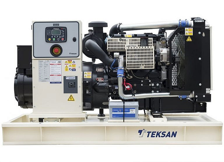 Фото 1 - TJ100PE5L дизельный генератор Teksan 72 кВт Открытая на двигателе Perkins / 1104C-44TAG2.