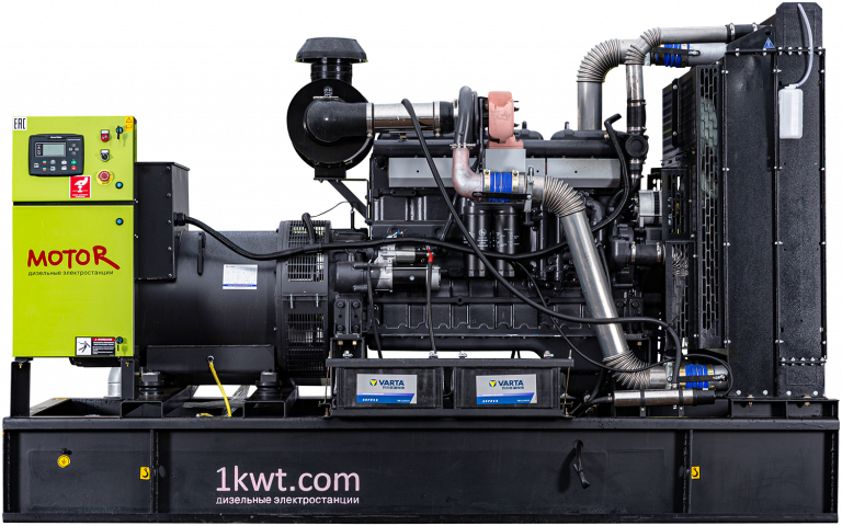 Фото 2 - АД350-T400 дизельный генератор Motor 350 кВт Открытая на двигателе WOLING / WLG450.